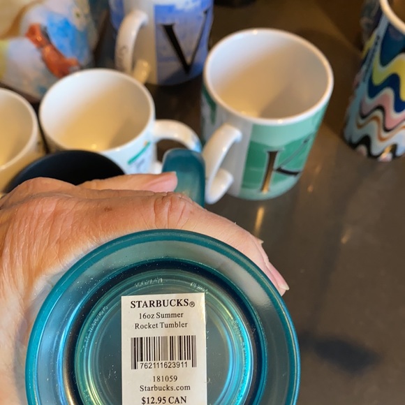 Starbucks 2003 Summer Rocket Tumbler, Trio (3) of Tumblers, Barista Collection - Picture 5 of 11